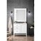 James Martin Vanities Addison 36in Single Vanity, Glossy White w/ 3 CM Ethereal Noctis Top E444-V36-GW-3ENC - alternate 3